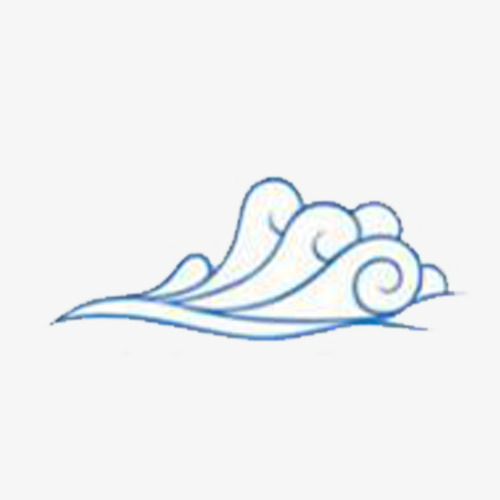 500x500 simple waves, concise, easy, stroke png image and clipart for free - Simple Wave Drawing