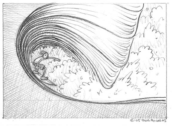 576x422 wilbur draw a cartoon wave - Simple Wave Drawing