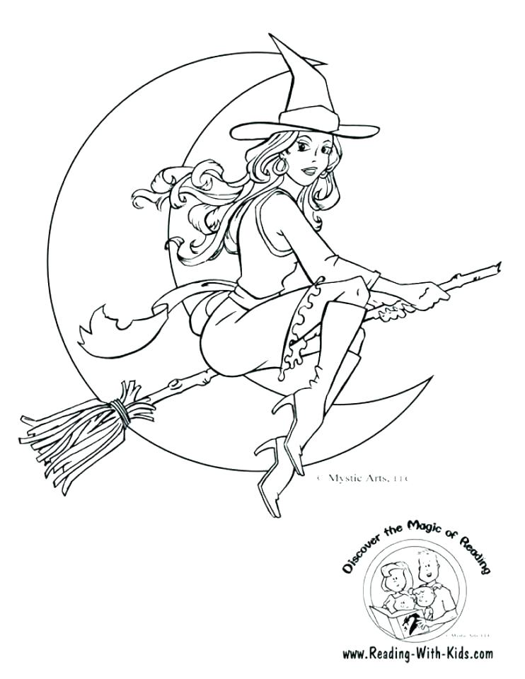 742x960 Wizard Of Oz Coloring Pages Wicked Witch Wicked Witch Of The West - Simple Witch Drawing