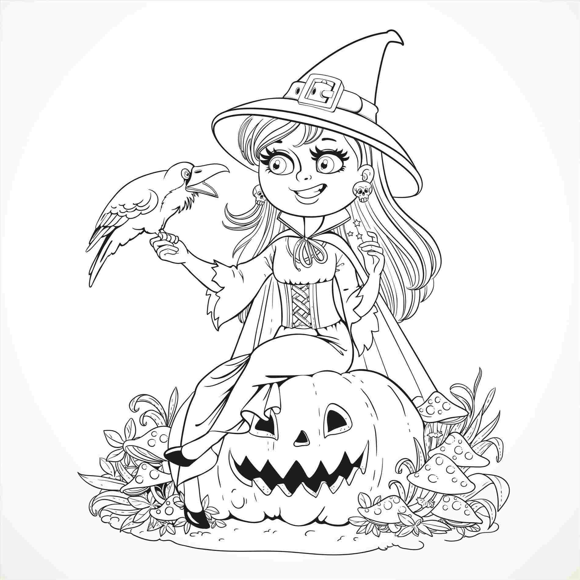 1900x1900 How Simple Witch Drawing To Draw A Witch Cutout Art - Simple Witch Drawing