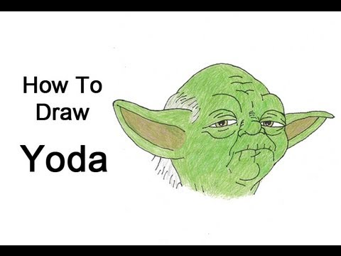 480x360 How To Draw Yoda - Simple Yoda Drawing