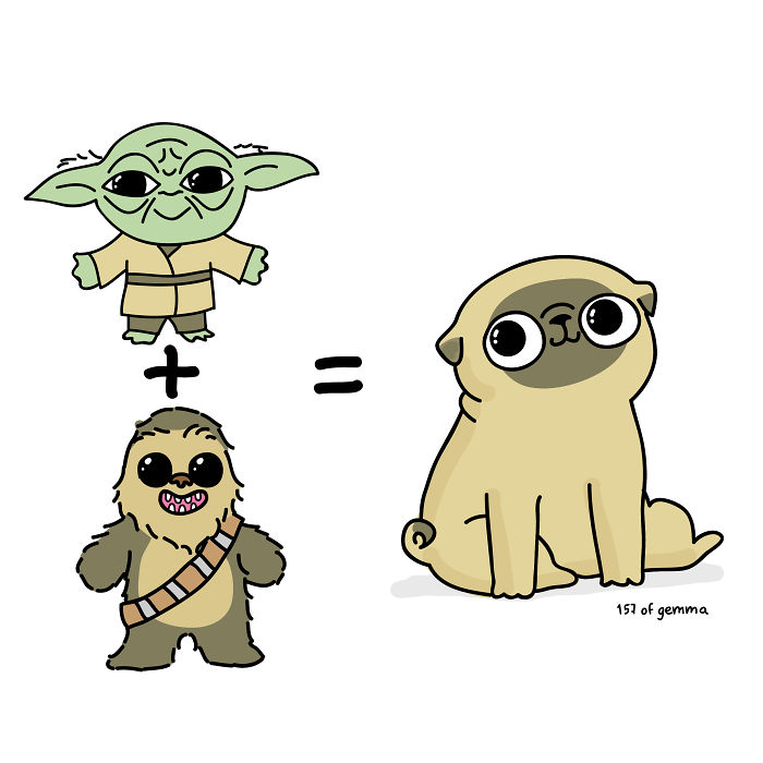 700x700 Photos Draw A Pug Easy - Simple Yoda Drawing