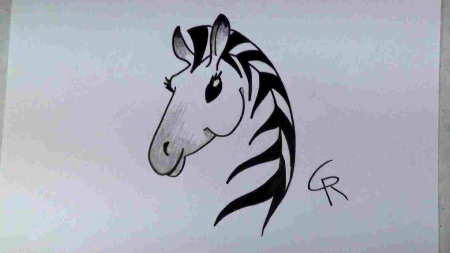 Simple Zebra Drawing at Explore collection of Simple Zebra Drawing