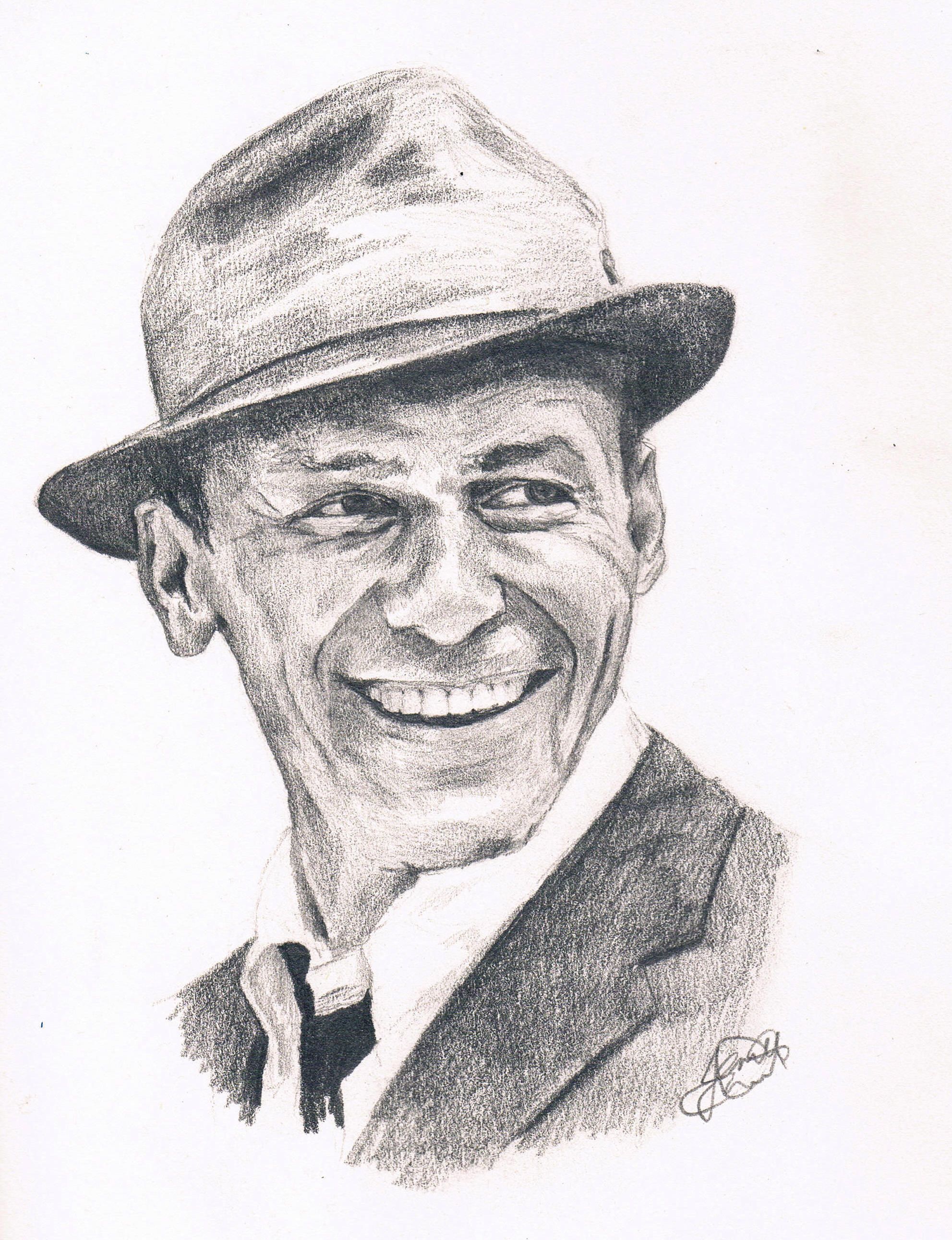 1983x2583 He Did It His Way - Sinatra Drawing