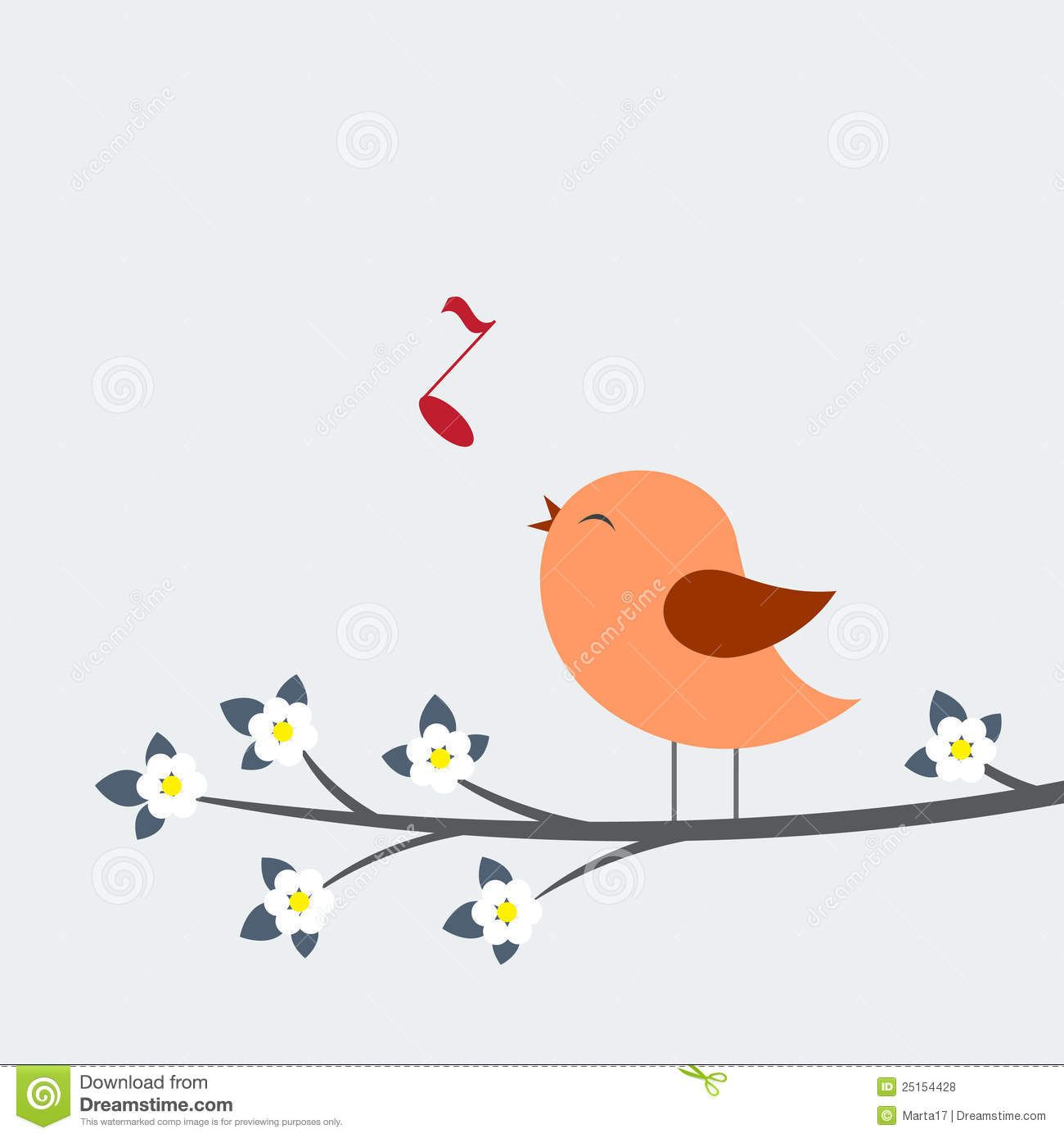 1300x1390 singing bird clipart - Singing Bird Drawing