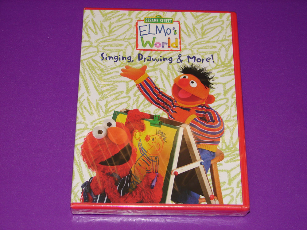 1000x750 elmo's world singing, drawing more! dvd new sealed ebay - Singing Drawing