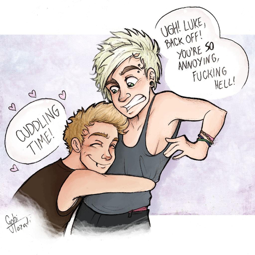 500x500 the perfect representation of muke's relationship in a single - Single Drawing