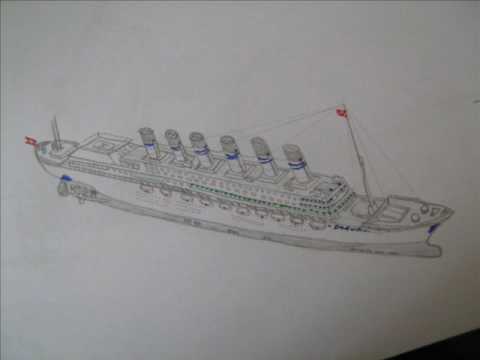 480x360 My Ships - Sinking Ship Drawing