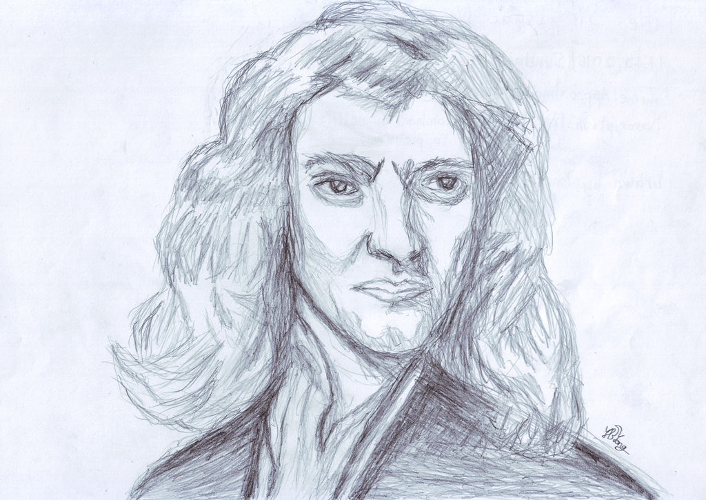 Sir Isaac Newton Drawing at Explore collection of