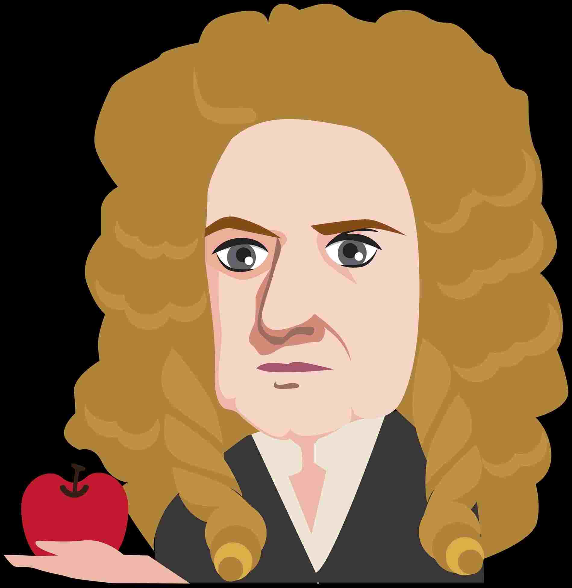 Sir Isaac Newton Drawing at PaintingValley.com | Explore collection of