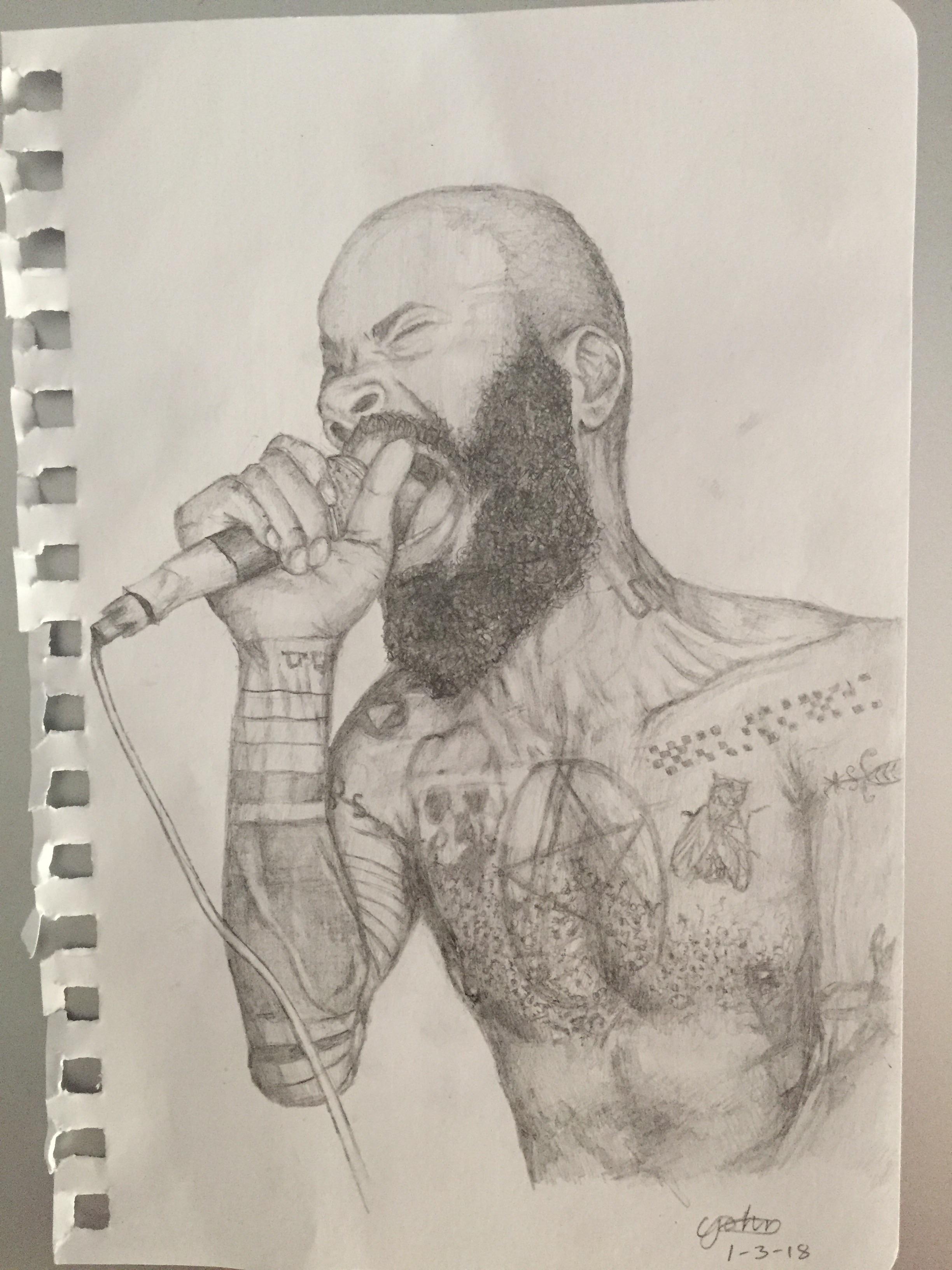 2448x3264 my year old sister did this awesome sketch of ride for me - Sister Drawings