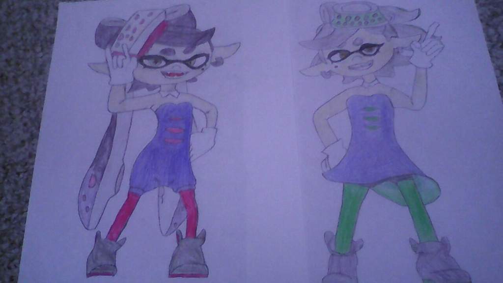 1024x576 squid sister drawings splatoon amino - Sister Drawings