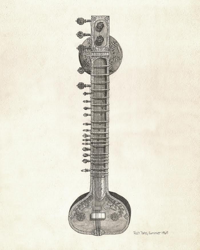 Sitar Drawing at Explore collection of Sitar Drawing