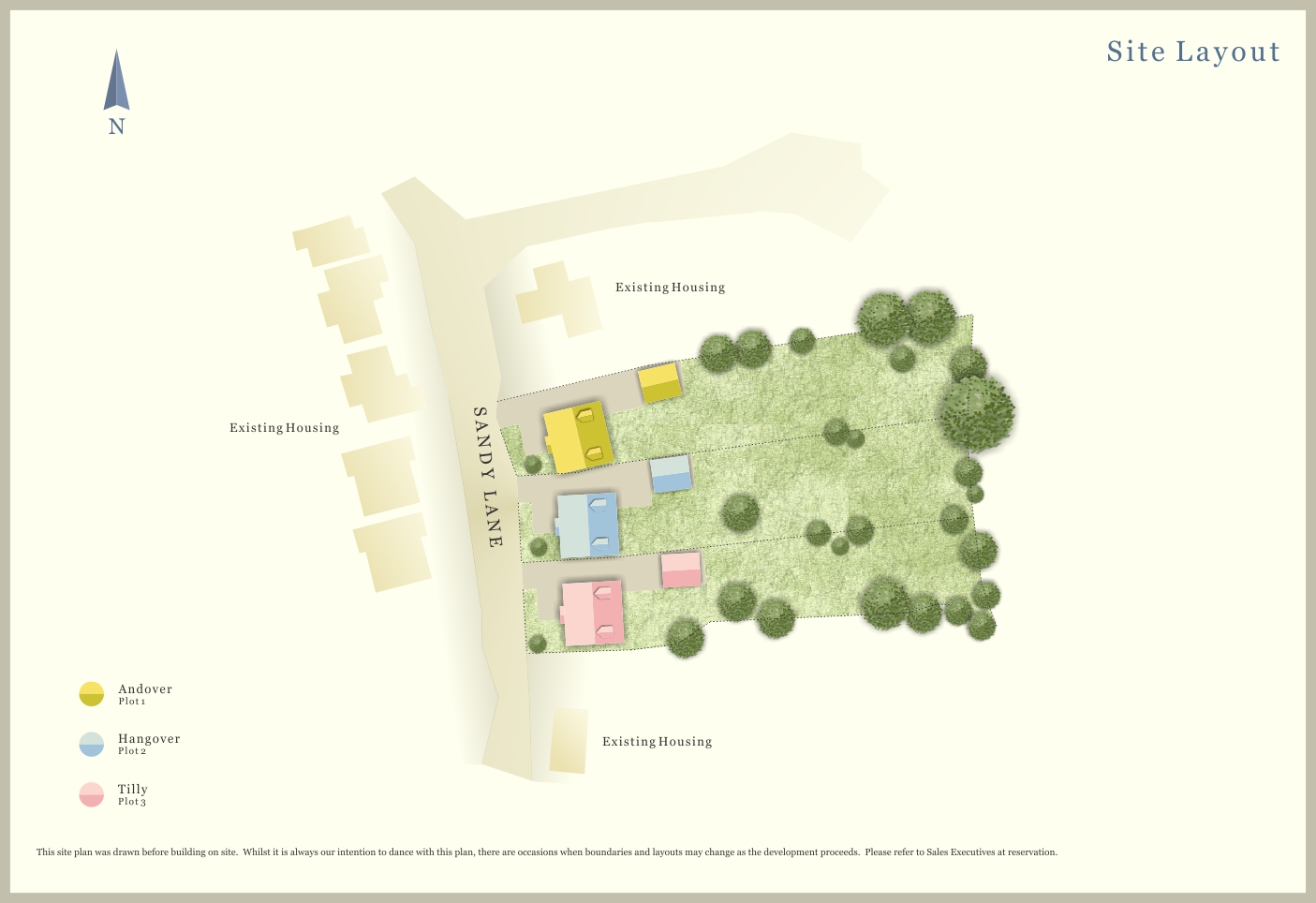1405x964 Site Plan Drawings - Site Drawing