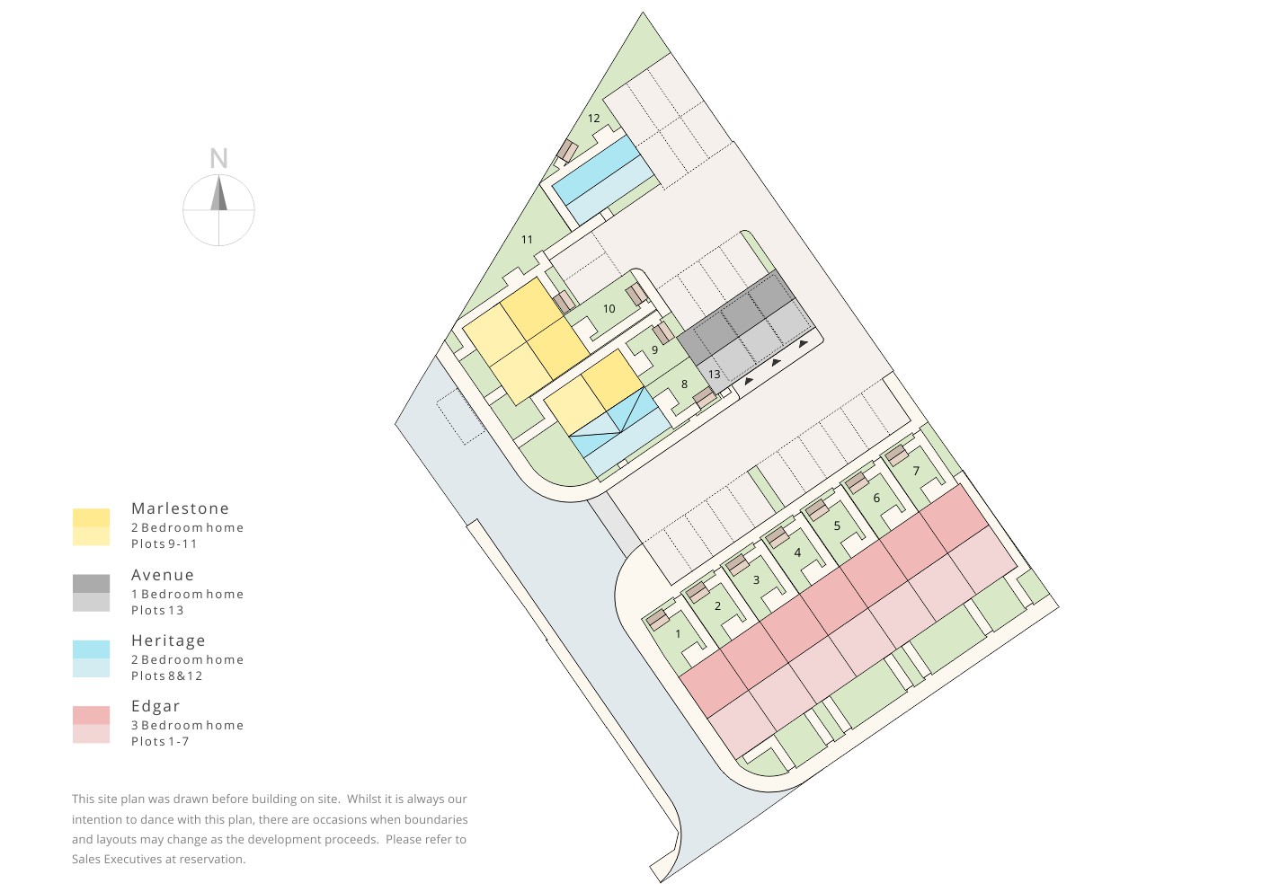 1404x993 Colour Site Plan - Site Drawing