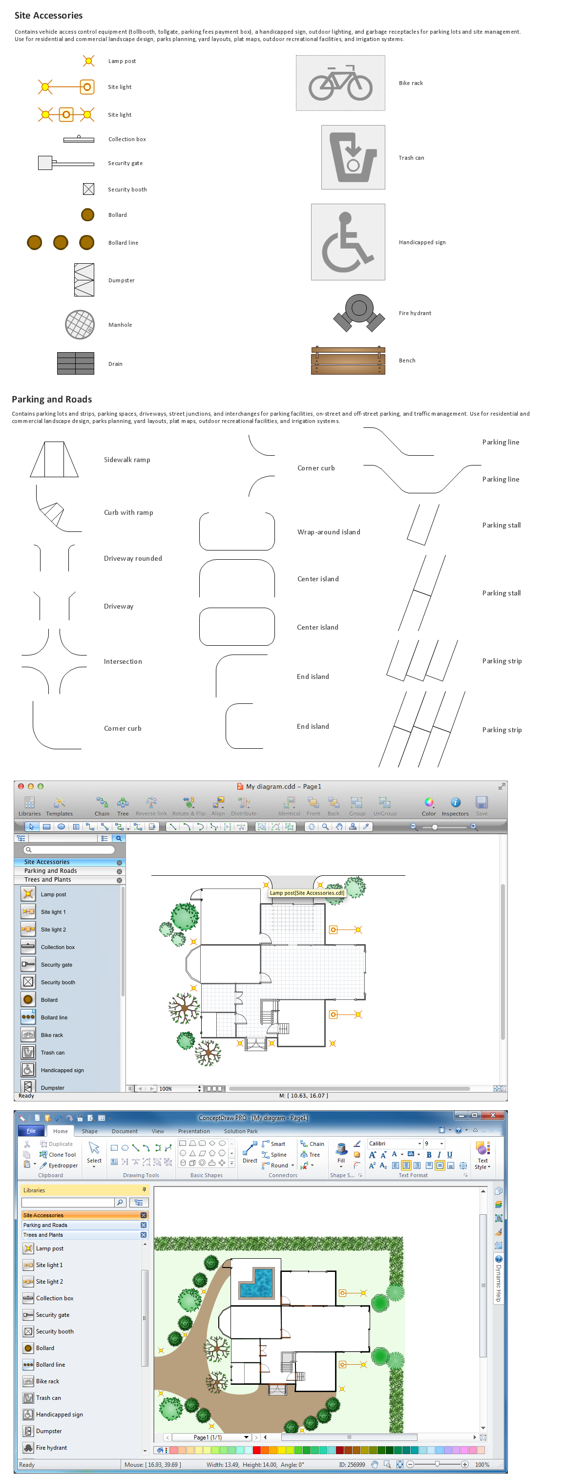 1200x3030 building drawing tools design element site plan professional - Site Plan Drawing