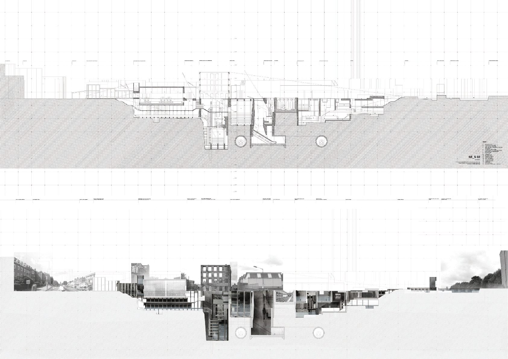 1684x1191 Urban Sections Site Sections Aa School Of Architecture Jon Charles - Site Section Drawing
