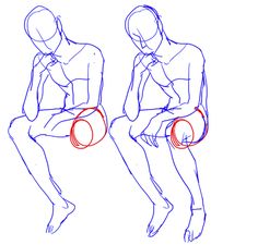 236x225 best sitting figure proportions images figure drawing - Sitting Down Drawing