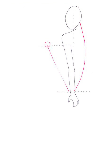 450x637 Draw Sitting Pose I Draw Fashion - Sitting Drawing