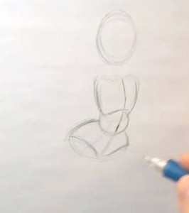 266x300 How To Draw A Girl Sitting Down For Epic Cartoons - Sitting Girl Drawing