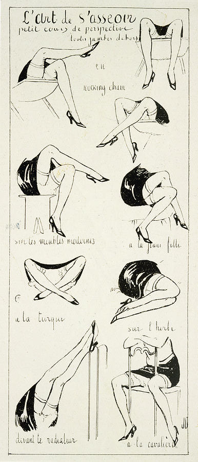 386x900 The Art Of Sitting - Sitting Girl Drawing