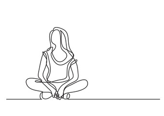 339x240 person human people sign symbol relaxed body woman sitting - Sitting Girl Drawing