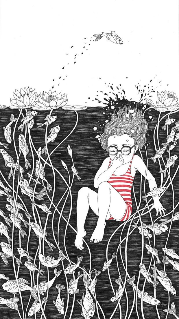 619x1100 my childhood - Situation Drawing