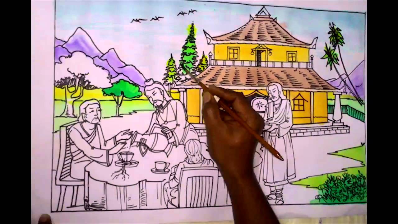 1280x720 Situation Drawing And Painting - Situation Drawing