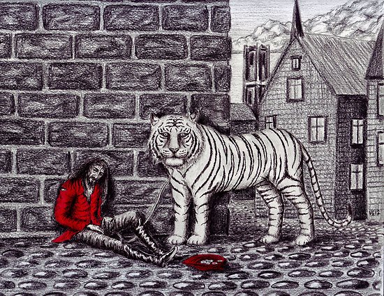 550x425 Situation Pen, Ink, And Pencil Drawing Posters - Situation Drawing