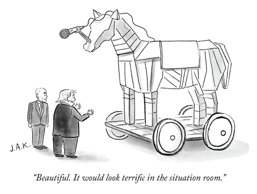 900x679 Something For The Situation Room Drawing - Situation Drawing