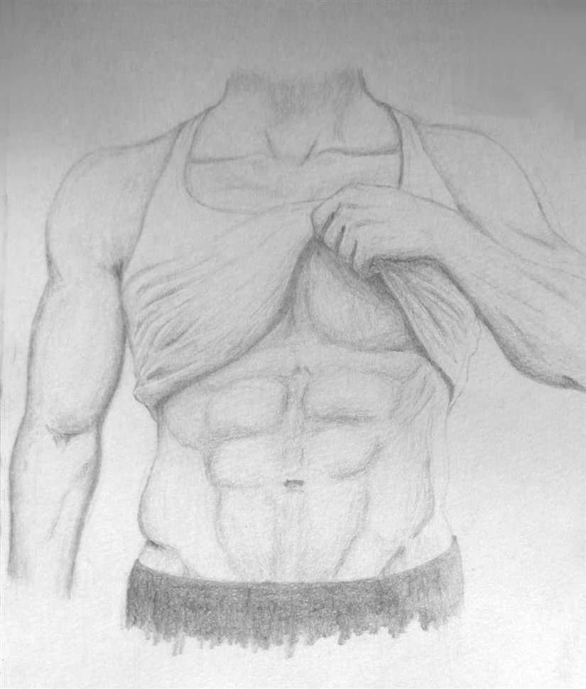 Draw pack. Рисунки карандашом Six Pack. Как нарисовать пресс. 6 Pack рисунок. Chest 6 draw.