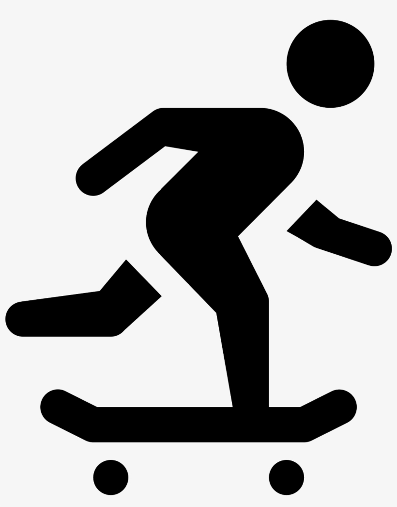 820x1045 this is a drawing of a person on a skateboard moving - Skateboard Drawing