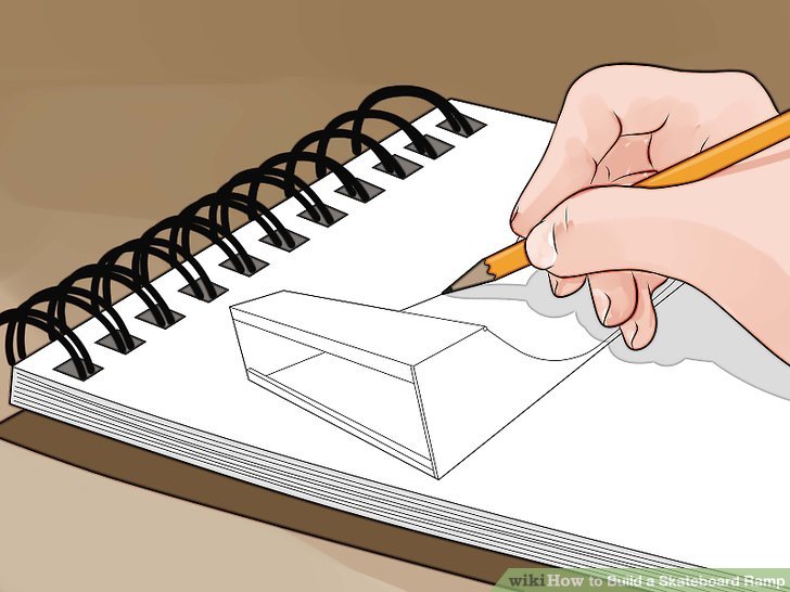 728x546 how to build a skateboard ramp - Skateboard Drawing Pictures