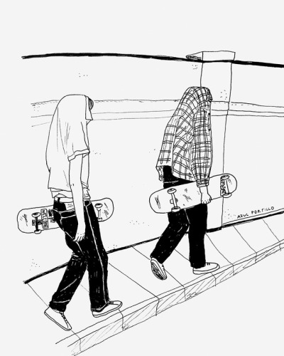 400x500 Fashion Drawing Tumblr - Skateboard Drawing Tumblr