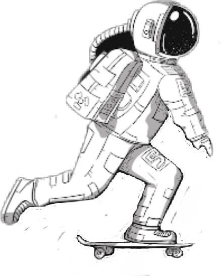 438x548 tumblr space astrounaut skateboard skate - Skateboard Drawing Tumblr