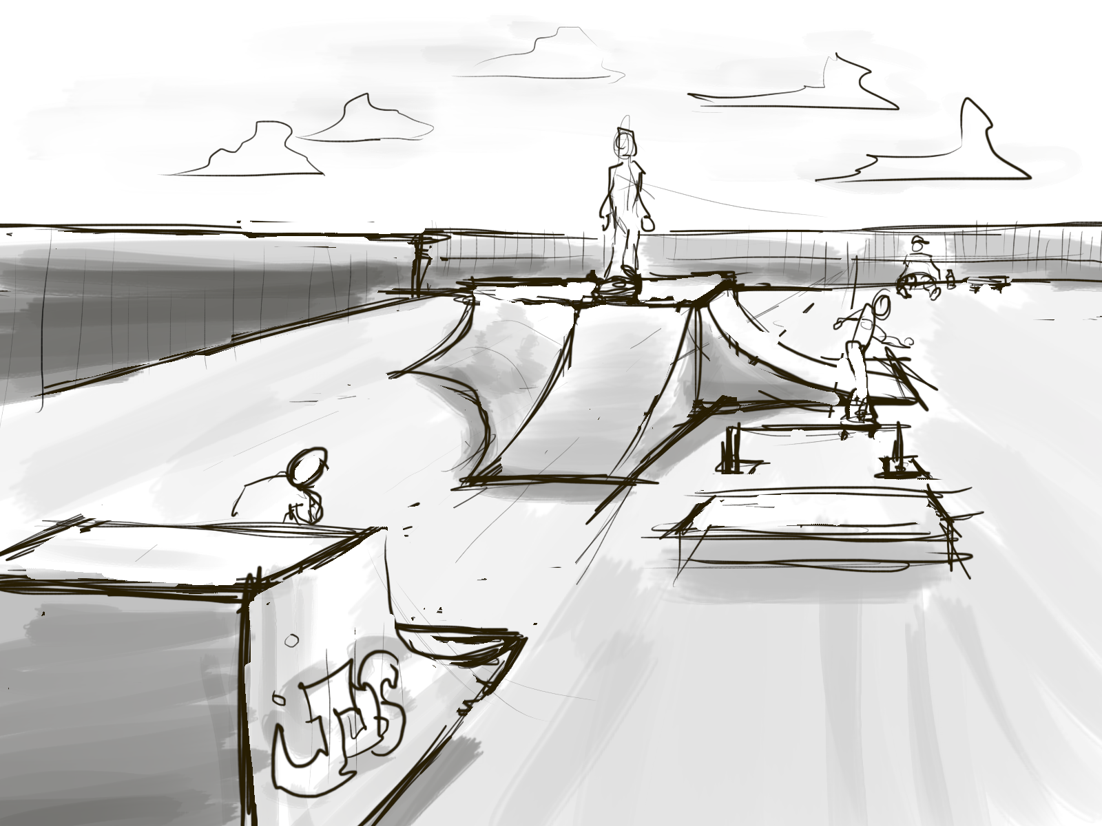 Skatepark Sketch at Explore collection of