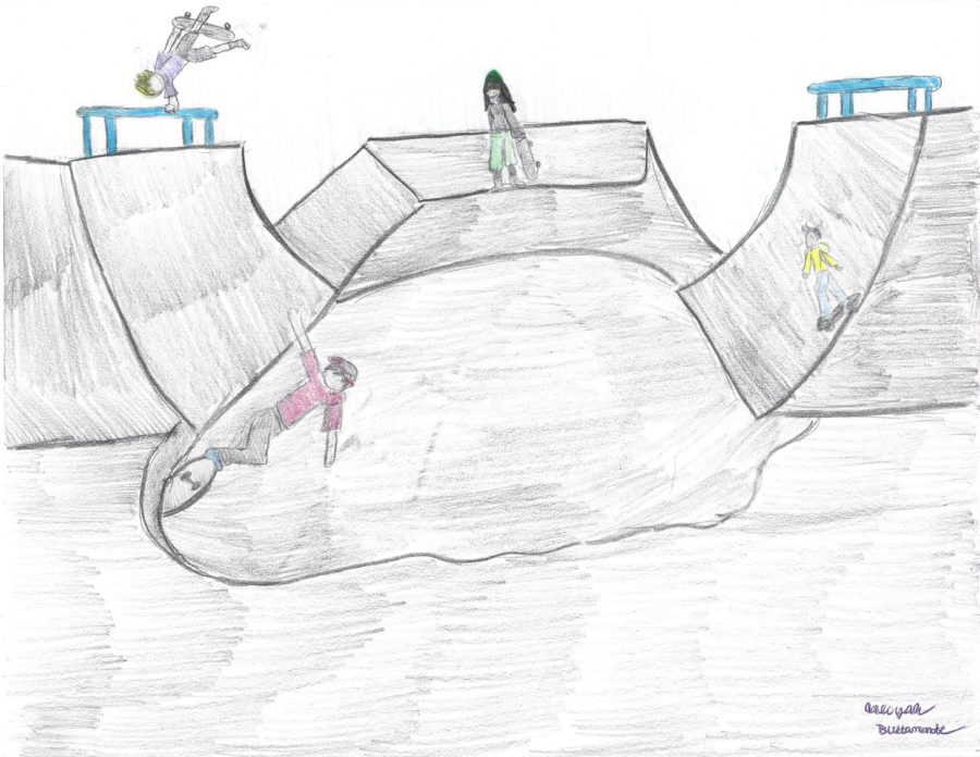 Skatepark Drawing at Explore collection of