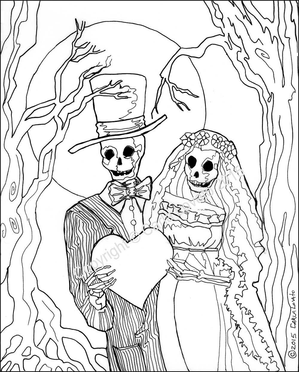1000x1243 skeleton bride and groom clipart great free clipart, silhouette - Skeleton Bride And Groom Drawing