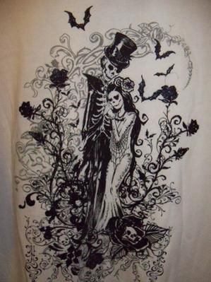 299x399 skeleton bride and groom tattoos - Skeleton Bride And Groom Drawing