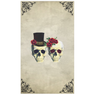 307x307 bride to be tablecloths - Skeleton Bride And Groom Drawing