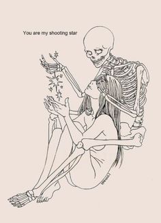 236x326 best skeleton couples images in skull, skulls, skull art - Skeleton Couple Drawing