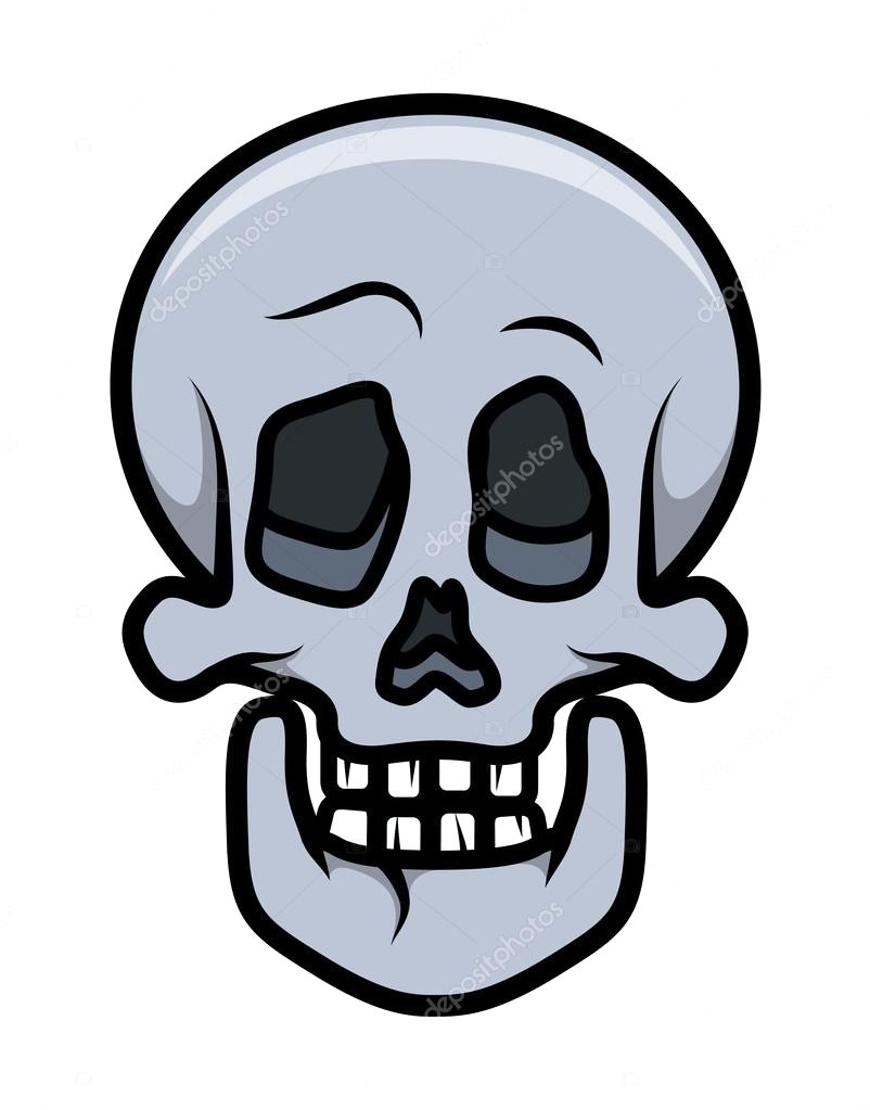 802x1023 Skull Cartoon Drawing Skeleton Heads - Skeleton Drawing Cartoon