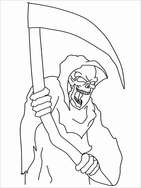 585x780 Halloween Skeleton Coloring Pages Unique Princess Elsa Drawing - Skeleton Drawing Halloween