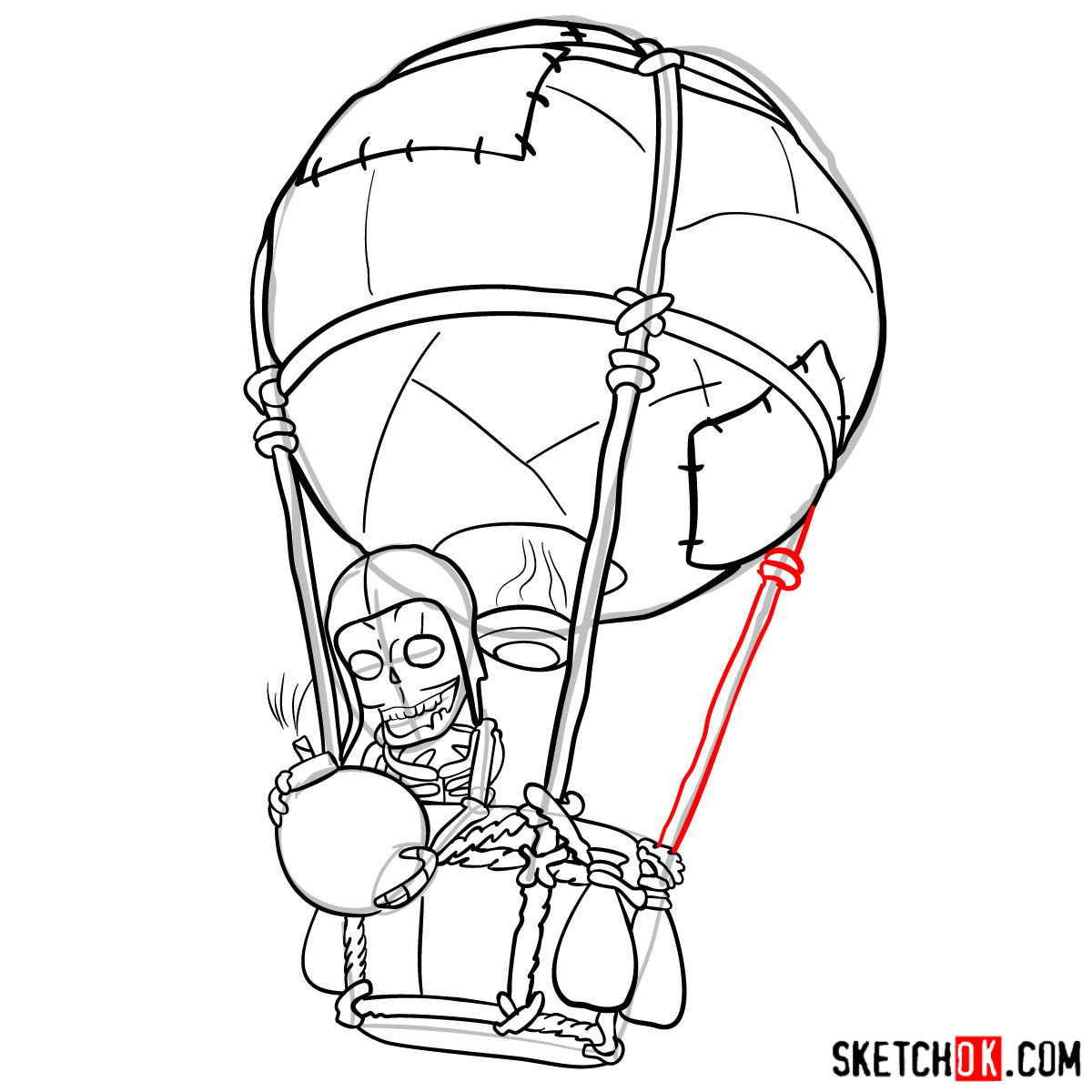 1200x1200 How To Draw A Skeleton Step - Skeleton Drawing Step By Step