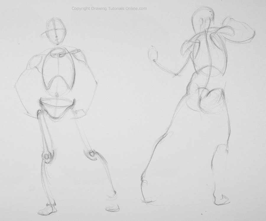 900x746 The Minute Figure Drawing Course - Skeleton Figure Drawing