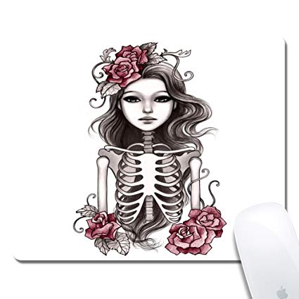 Skeleton Girl Drawing