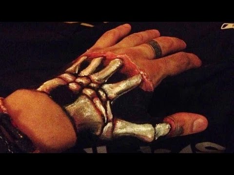480x360 My Hand! How I Draw Magic Illusion Skeleton Art - Skeleton Hand Drawing On Hand