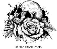 223x194 Hand With Dead Flowers A Woman's Hand Is Holding A Bouquet - Skeleton Hand Holding Rose Drawing