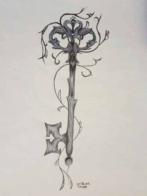 Skeleton Key Drawing at Explore collection of