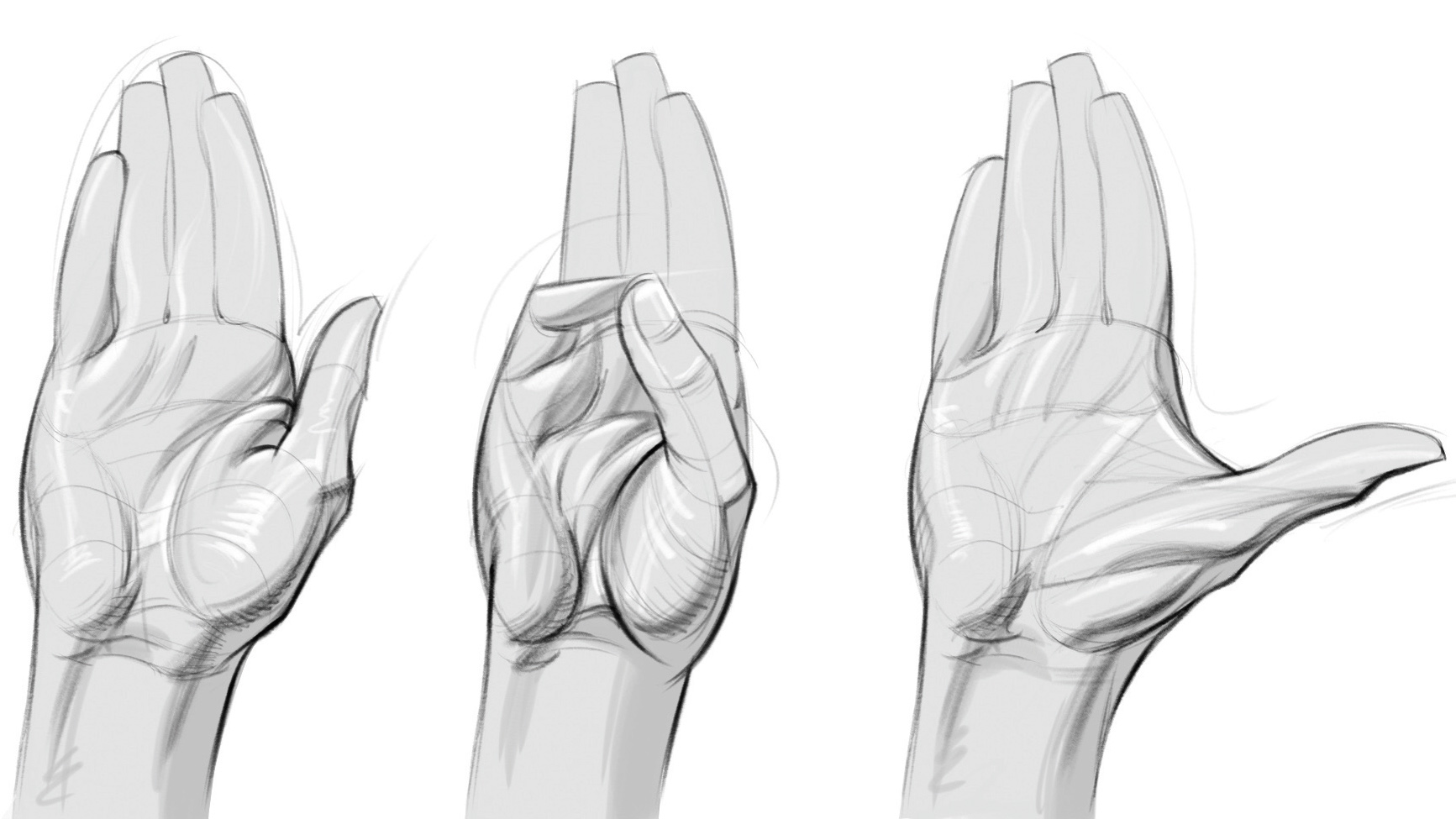 1733x975 how to draw hands creative bloq - Skeleton Lying Down Drawing